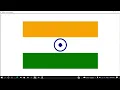 Indian Flag Python Turtle Source Code Python Programming India