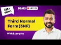 Lec-29 Third Normal Form in dbms with examples in Hindi Normalization