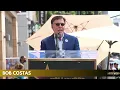 Bob Costas hosts Orel Hershiser Hollywood Walk of Fame ceremony