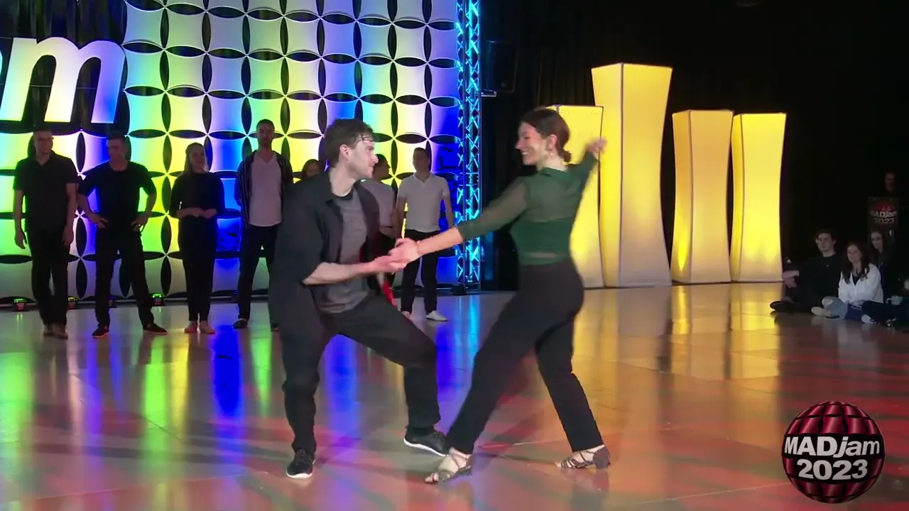 MADjam 2023 All Star Strictly Swing Kaiano Levine & Ardena Gojani