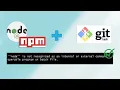 Node OR NPM no recognized internal or external on Git Bash