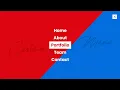 How To Create Curtain Layer Menu Responsive Fullscreen Overlay Navigation Menu