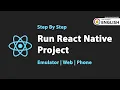 How to Run React Native App in Android Phone Emulator Step By Step