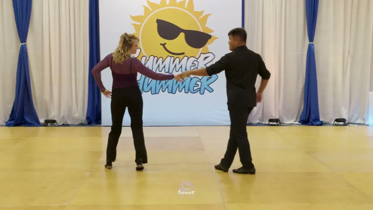 Sam Smith and Arjay Centeno - 5th place Pro Am Routines - Summer Hummer 2025