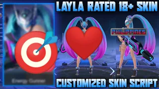 layla blue spectre 18 full frame all patch no ban layla customized skin script