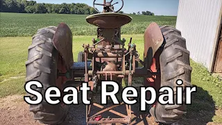 Rubber Torsion Seat Rebuild for Oliver Tractor