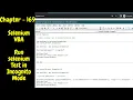 Selenium VBA - How Do I Run Selenium Test in Incognito Mode
