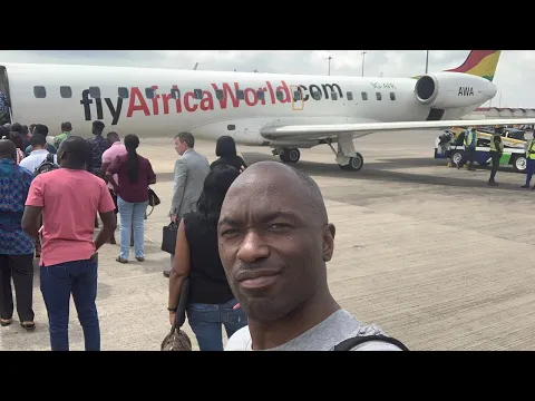 Download MP3 ACCRA to KUMASI GHANA (Kotoka Domestic AIRPORT) | Africa World Airlines Round Trip Flight Review