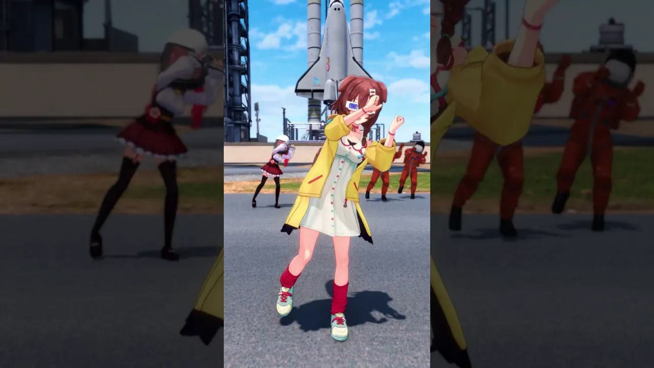 【#みっころねやってやんよ】宇宙センターで踊ってみたよ！　#ホロライブ  #hololive #みっころね24