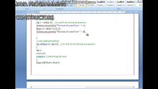CORE JAVA PROGRAMMING TUTORIAL - PART 1