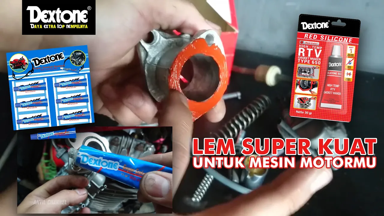 Lem Silicon Fungsi untuk merekatkan selang radiator, cover blok mesin, dll.., bisa di beli di toko s. 