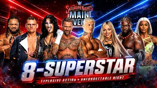 Cody vs Rhea vs Punk vs Liv vs Oba vs Jacob vs Jade vs Gunther - WWE 2K Saturday Night's Main Event