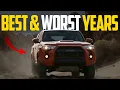 Best and Worst Years for Toyota 4Runner Common Problems