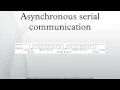 Asynchronous serial communication