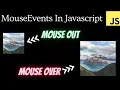 Mouse Events in javascript in hindi Javascript tutorial for beginners - 27