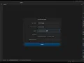 Textual web service signup dialog