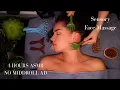 ASMR Sensory Face Massage Scalp Scratching Soft Touching for Falling Asleep Fast NO TALKING