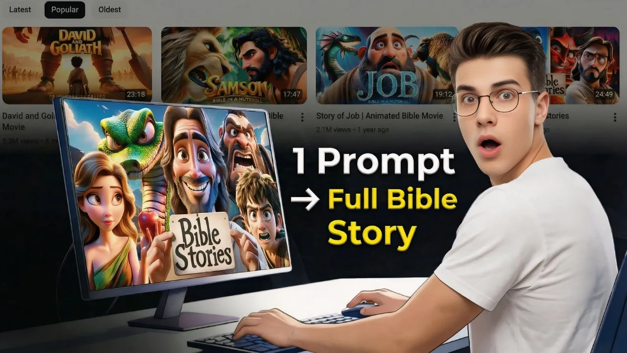 Make Animated Bible Stories in Minutes—No Experience Needed