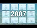 2007 Calendar