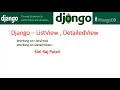 Django - Class based Views