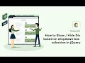 select dropdown box using jquery select option value Experts CodexCoach tutorial