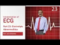 ECG Part 24 Pericarditis benign early repolarization BER