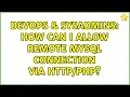 DevOps SysAdmins How can I allow remote MySQL connection via
