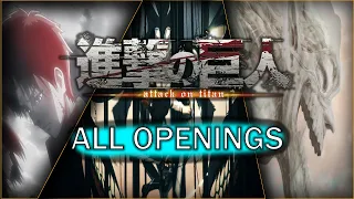 attack on titan all openings 1 9 ultra hd 1 9 hd shingeki no kyojin 