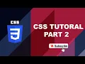 CSS Tutorial Part 2 in Marathi Margin Padding Outline Box Model Explained