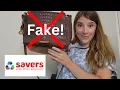 Thrift With Me At Savers How To Spot A Fake Brahmin