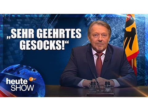 Download MP3 Bundespräsident Wischmeyer redet dem Volk ins Gewissen | heute-show vom 10.02.2017