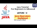 Java Operators Explained in Hindi Complete Tutorial from Basic to Advanced hindicodeclass
