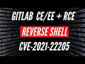 CVE-2021-22205 Gitlab Remote Command Execution POC