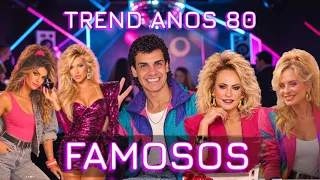 COMO OS FAMOSOS SERIAM NOS ANOS 80? 😱 A IA CAPRICHOU!