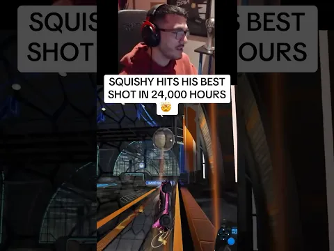 SQUISHY HITS HIS BEST SHOT IN 24,000 HOURS 🤯 #squishymuffinz #rocketleague #rocketleaguehighlights