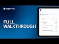 TallyFlex Complete Walkthrough From Data Collection to Reports