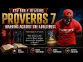 Proverbs 7 Warning Against The Adulteress ESV Bible
