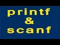 Printf and Scanf in C Hindi Practical Theoritical