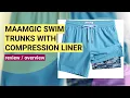 Review Maamgic Men s Swim Trunks with Compression Liner - Are They Worth It