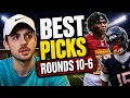 The BEST Player to Draft in Every Round Rounds 10-6 2026 Fantasy Football