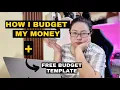 How I Track My Money Free Budget Tracker Template