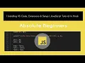 JavaScript Installing VS Code Extensions Setup Tutorial In Hindi