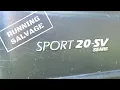 Sears Sport 20-SV Cargo Rack Running Salvage Restoration Makeover