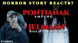 Download 1) PONTIANAK AMPANG (2) JELMAAN BOS KILANG [Horror Story React87] MP3