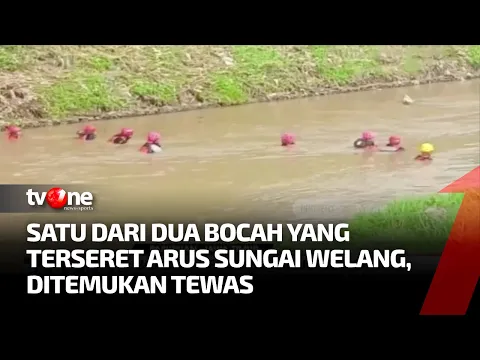 Dua Bocah yang Tenggelam di Sungai Welang Ditemukan dengan Kondisi Tewas