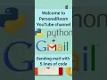 Sending mails with Python Tamil