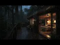 Rain Sounds on a Cozy Forest Porch 🌲 | Peaceful Ambience for Deep Sleep and Relaxation