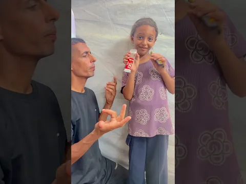 رد فعل بنتي عشان ساندوتش صغير 😃😂😍