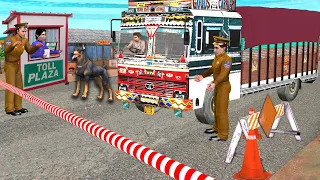 Truck Driver Ka Smart Dog Toll Tax Escape Police Vs Driver Hindi Kahani Moral Stories Comedy Video