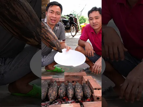 Bắp chuối xiêm nướng chấm muối sặc #phuoclay
